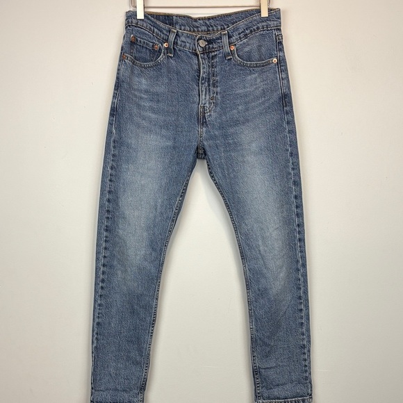 Levi's Men's Slim Fit Blue Jeans - Picture 7 of 12